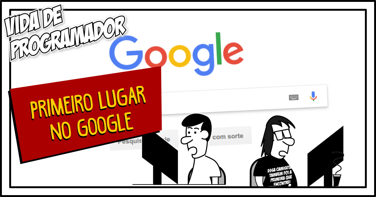 Primeiro lugar no Google